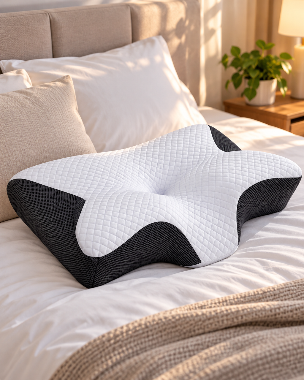 Almohada Cervical Viscoelástica - Mejora tu postura y descanza bien 💤