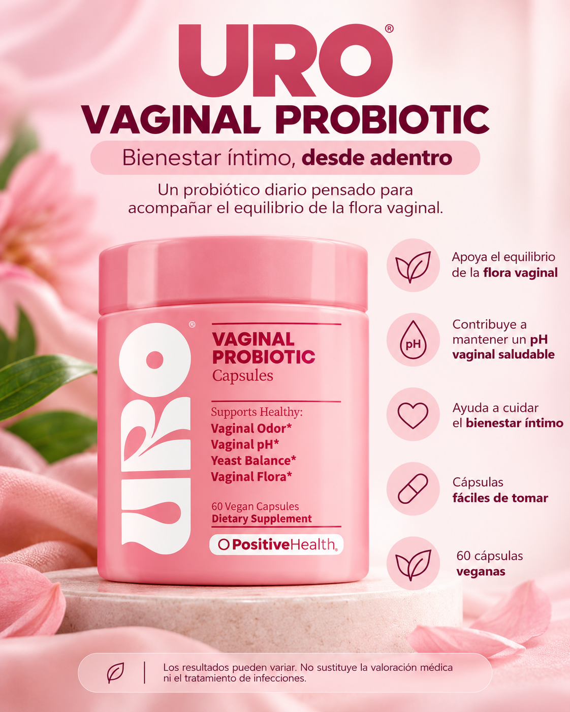 🌸 Uro Probioticos Vaginales 🌸 / Recupera tu salud y confianza ✨