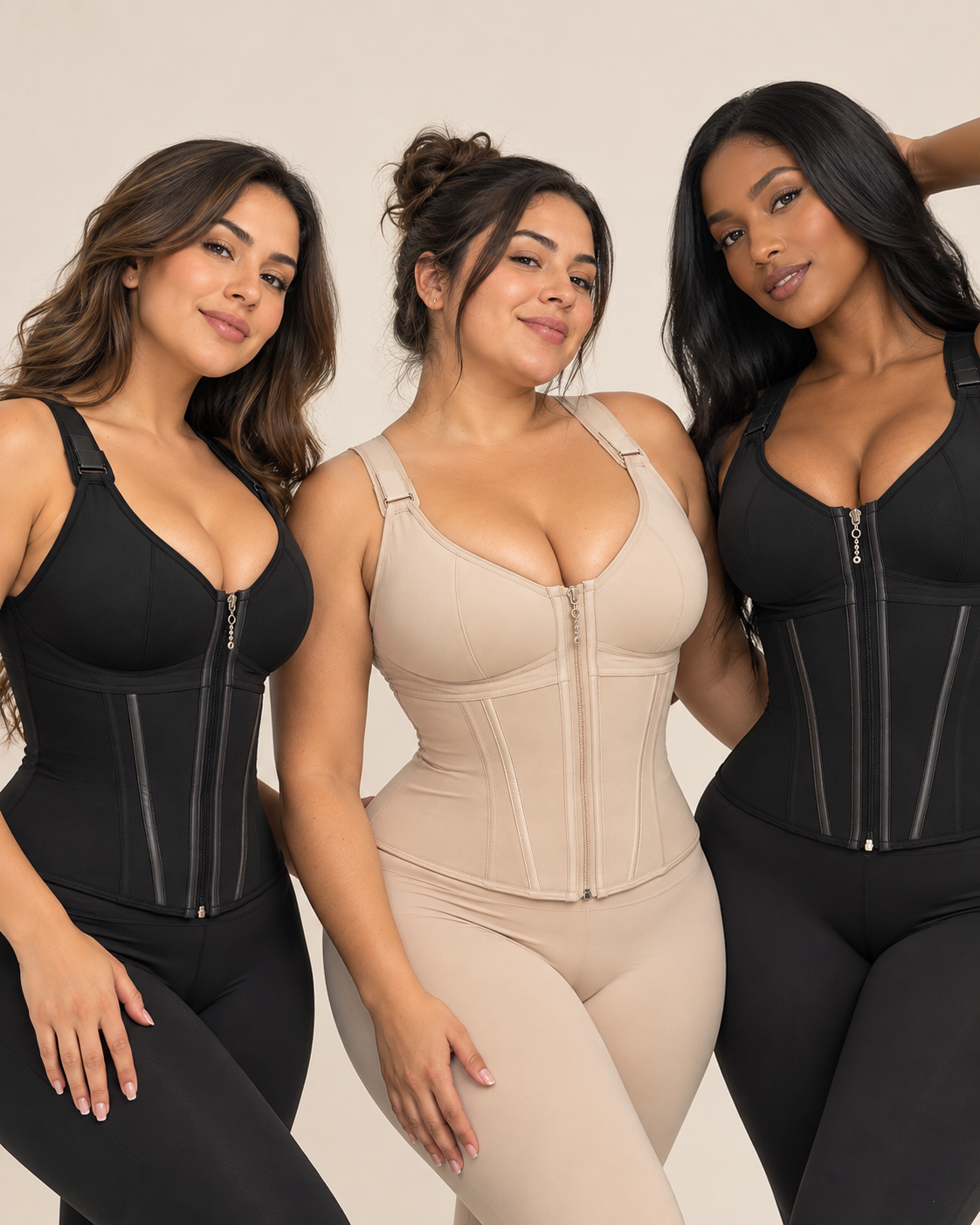 Faja Chaleco Moldeadora Con Brasier 😍 para un Busto y cintura de impacto! 🌟